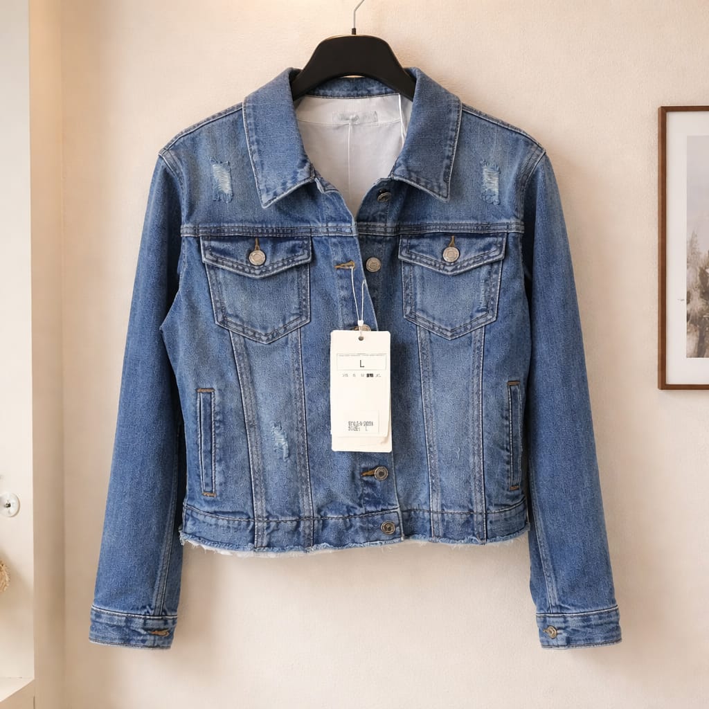 Geaca blue jeans